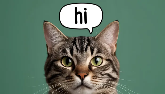 How Do You Say Hi in Cat Talk? How Do You Say Hi in Cat Talk?
